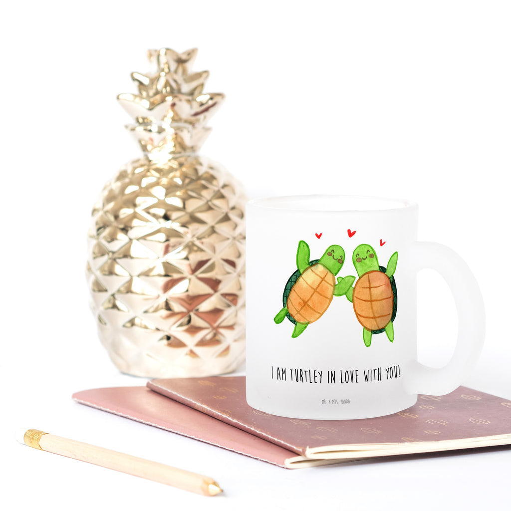 Teetasse Schildkröten Paar Teetasse, Teeglas, Teebecher, Tasse mit Henkel, Tasse, Glas Teetasse, Teetasse aus Glas, Liebe, Partner, Freund, Freundin, Ehemann, Ehefrau, Heiraten, Verlobung, Heiratsantrag, Liebesgeschenk, Jahrestag, Hocheitstag, Valentinstag, Geschenk für Frauen, Hochzeitstag, Mitbringsel, Geschenk für Freundin, Geschenk für Partner, Liebesbeweis, für Männer, für Ehemann