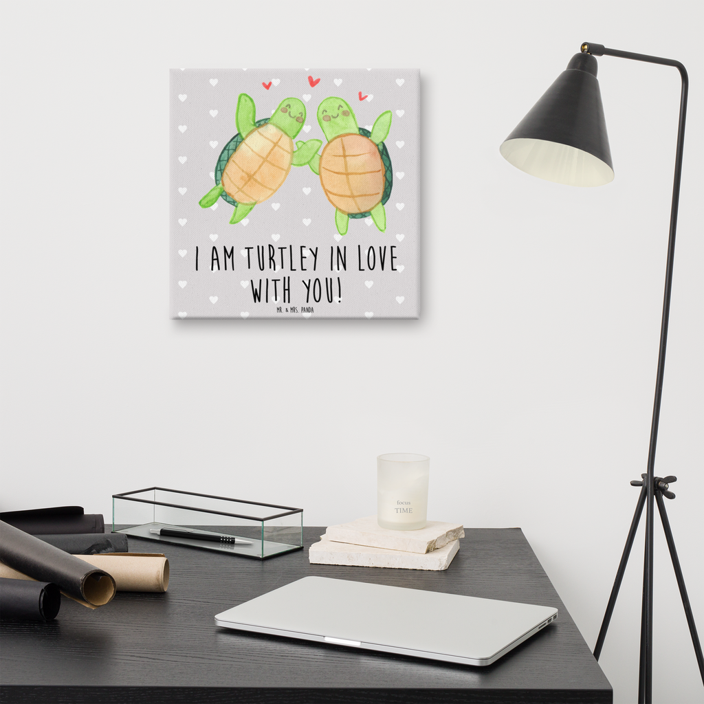 Leinwand Bild Schildkröten Paar Valentinstag, Geschenk für Frauen, Liebesgeschenk, Jahrestag, Hochzeitstag, Mitbringsel, Geschenk für Freundin, Geschenk für Partner, Freund, Liebesbeweis, für Männer, für Ehemann Leinwand, Bild, Kunstdruck, Wanddeko, Dekoration  Liebe,  Partner, Freund, Freundin, Ehemann, Ehefrau, Heiraten, Verlobung, Heiratsantrag, Liebesgeschenk, Jahrestag, Hocheitstag