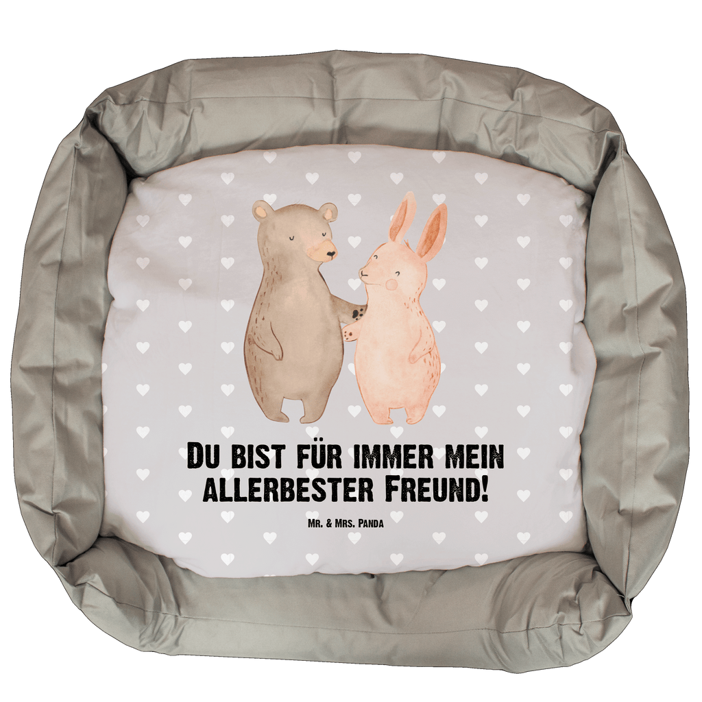 Hundebett Bär Hase Umarmen Hundebett, Hundeliege, Liegeplatz, Hund, Hundekörbchen, Körbchen, Tierbett, Hundebett Luxus, Hundekissen, Hundesofa, Hundeschlafplatz, Hundebettchen, Hundemöbel, Hundedecke, Liebe, Partner, Freund, Freundin, Ehemann, Ehefrau, Heiraten, Verlobung, Heiratsantrag, Liebesgeschenk, Jahrestag, Hocheitstag, Freunde, bester Freund, Hase, Bär, Bärchen, best friends
