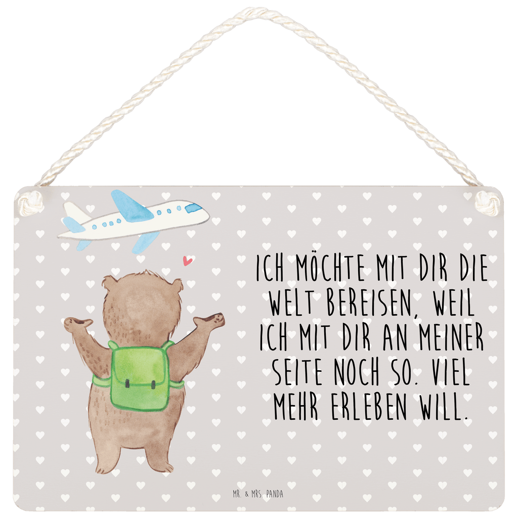 Deko Schild Bär Flugzeug Valentinstag, Geschenk für Frauen, Liebesgeschenk, Jahrestag, Hochzeitstag, Mitbringsel, Geschenk für Freundin, Geschenk für Partner, Freund, Liebesbeweis, für Männer, für Ehemann Dekoschild, Deko Schild, Schild, Tür Schild, Türschild, Holzschild, Wandschild, Wanddeko  Liebe,  Partner, Freund, Freundin, Ehemann, Ehefrau, Heiraten, Verlobung, Heiratsantrag, Liebesgeschenk, Jahrestag, Hocheitstag