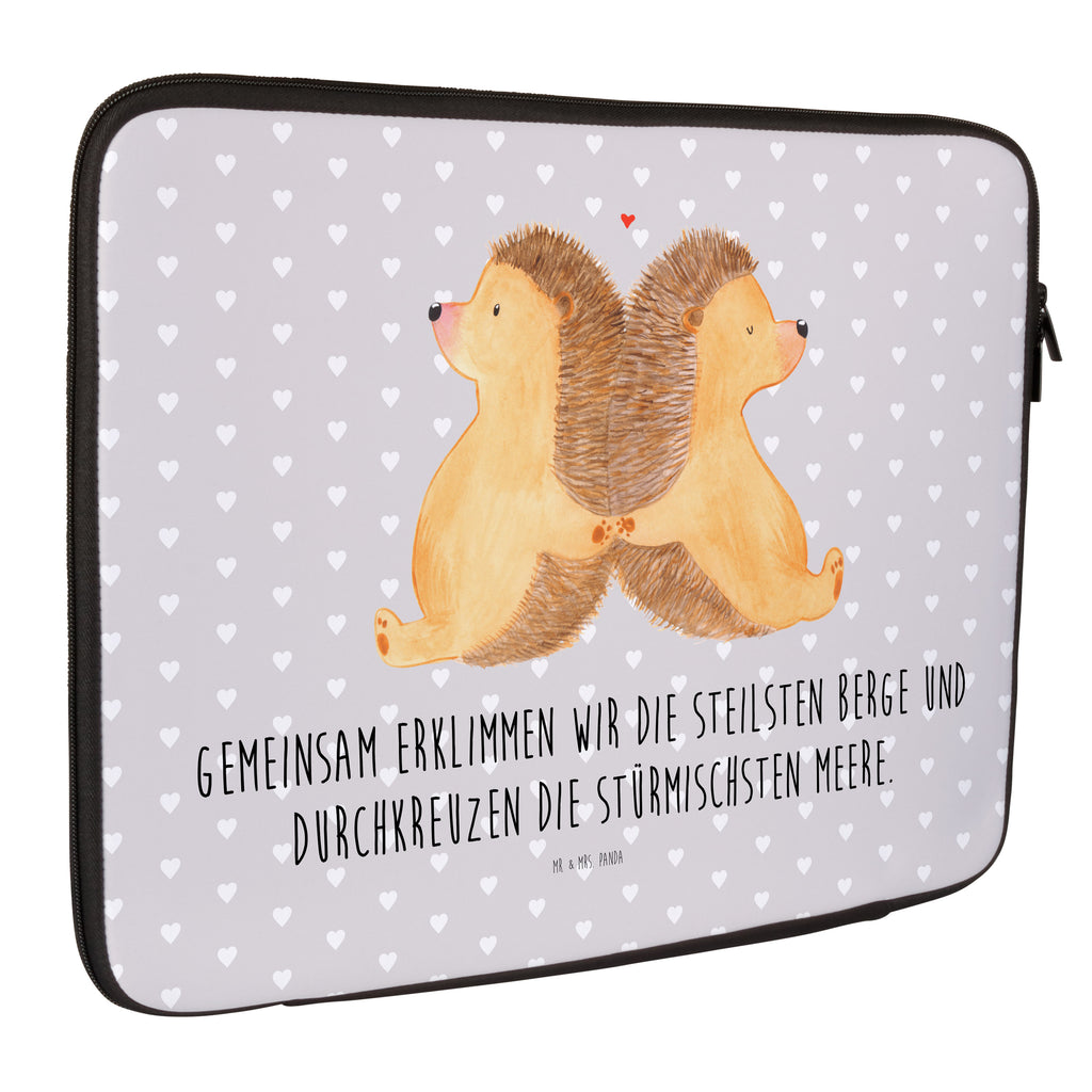 27 x 36 Notebook Tasche  Igel händchenhaltend Notebook Tasche, Laptop, Computertasche, Tasche, Damen, Schutzhülle, Liebe, Partner, Freund, Freundin, Ehemann, Ehefrau, Heiraten, Verlobung, Heiratsantrag, Liebesgeschenk, Jahrestag, Hocheitstag, Igel, Igelliebe, Hand in Hand, Liebesbeweis, große Liebe, Liebesbotschaft, Hochzeit, Lieblingsmensch, Gemeinsamkeit, Love, Geschenk für zwei