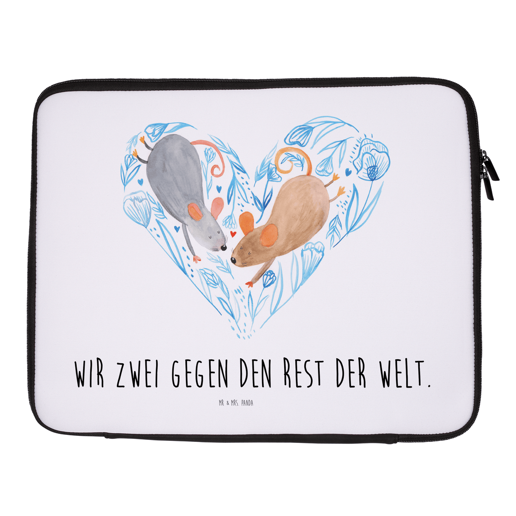 Notebook Tasche Mäuse Herz Liebe, Maus, Mäuse, Liebesbotschaft, Liebesbeweis, Jahrestag, Verlobung, Hochzeit, Lieblingsmensch, Gemeinsamkeit, Love, Geschenk für zwei, Liebesgeschenk Notebook Tasche, Laptop, Computertasche, Tasche, Damen, Schutzhülle  Liebe,  Partner, Freund, Freundin, Ehemann, Ehefrau, Heiraten, Verlobung, Heiratsantrag, Liebesgeschenk, Jahrestag, Hocheitstag