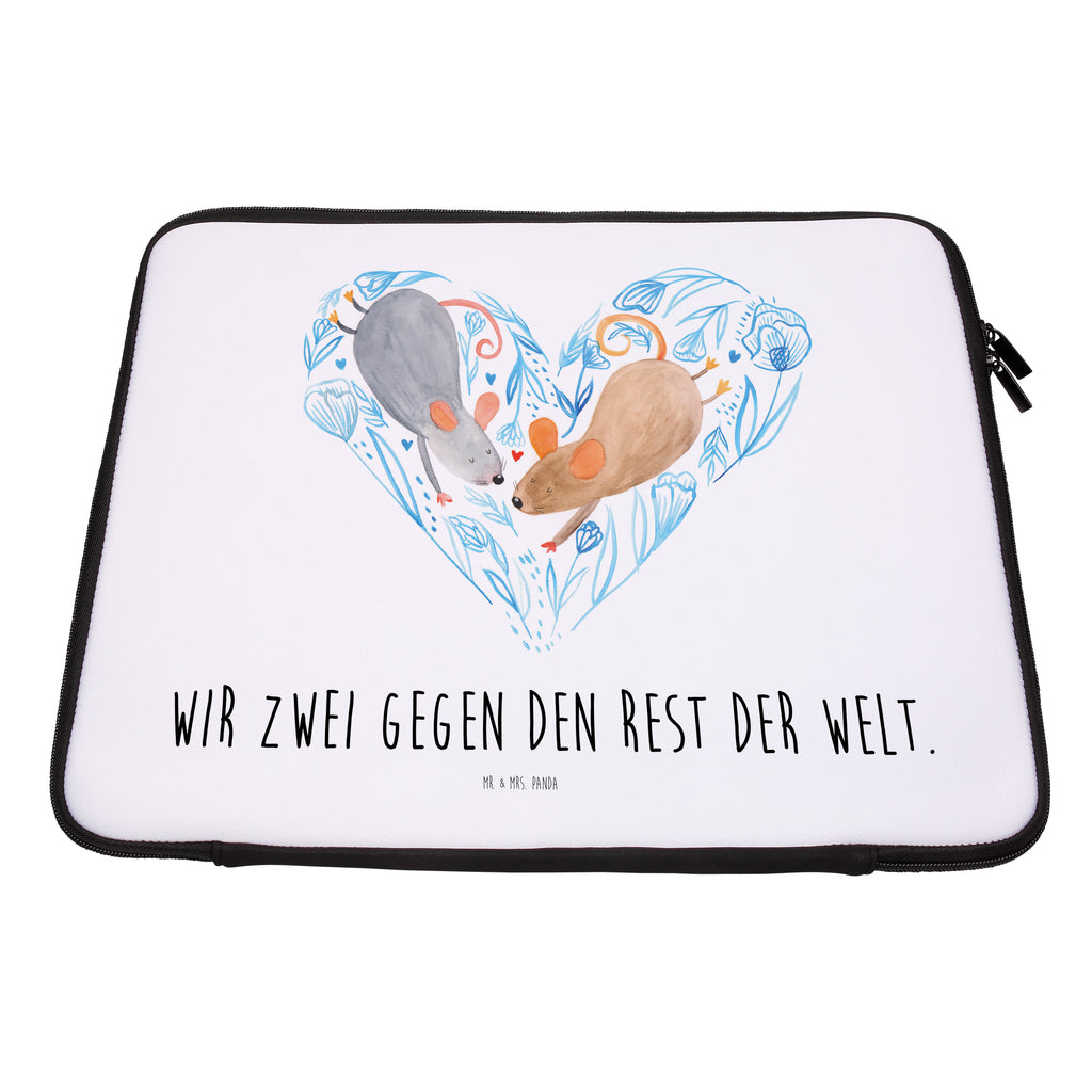Notebook Tasche Mäuse Herz Liebe, Maus, Mäuse, Liebesbotschaft, Liebesbeweis, Jahrestag, Verlobung, Hochzeit, Lieblingsmensch, Gemeinsamkeit, Love, Geschenk für zwei, Liebesgeschenk Notebook Tasche, Laptop, Computertasche, Tasche, Damen, Schutzhülle  Liebe,  Partner, Freund, Freundin, Ehemann, Ehefrau, Heiraten, Verlobung, Heiratsantrag, Liebesgeschenk, Jahrestag, Hocheitstag