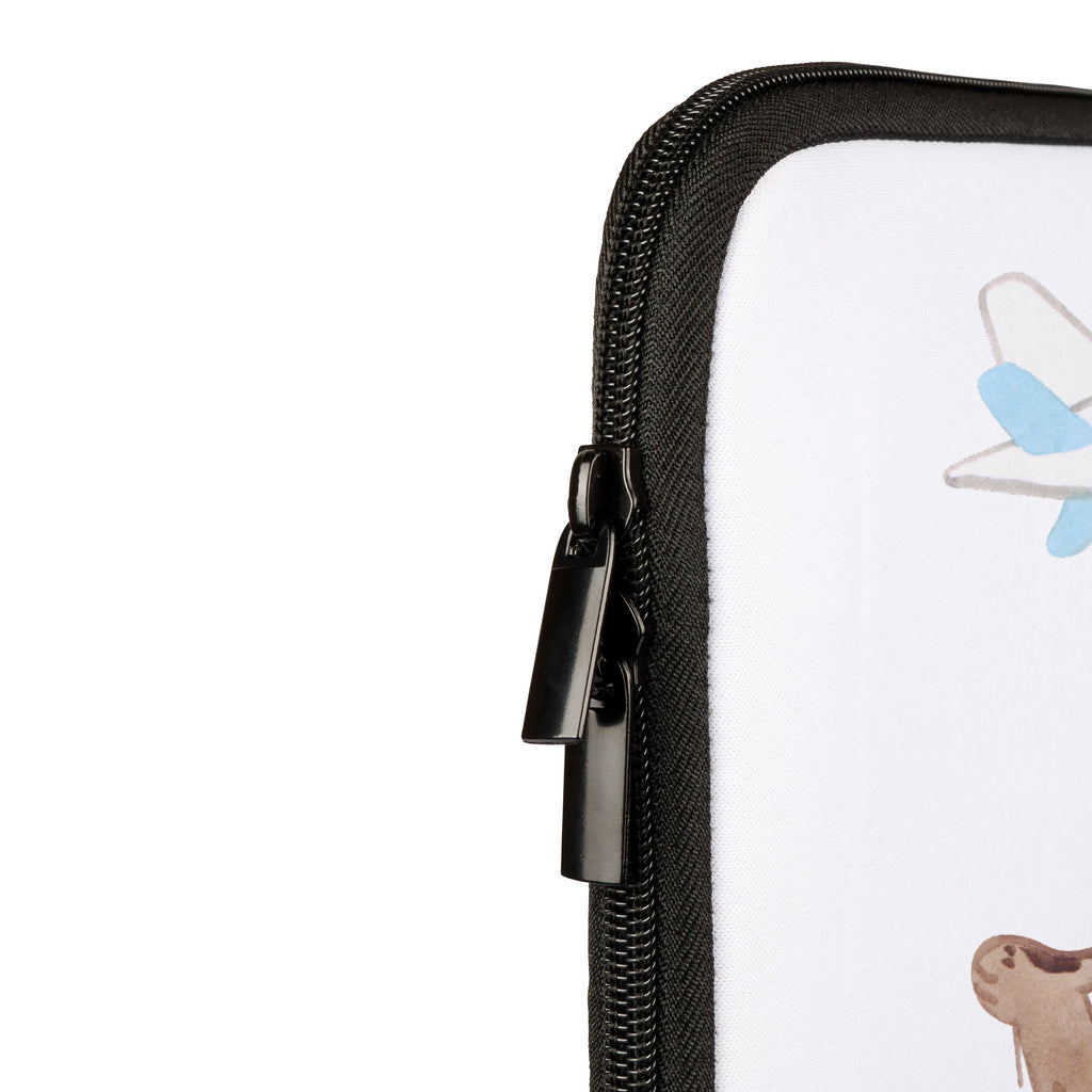 20 x 28 Notebook Tasche  Bär Flugzeug Notebook Tasche, Laptop, Computertasche, Tasche, Liebe, Partner, Freund, Freundin, Ehemann, Ehefrau, Heiraten, Verlobung, Heiratsantrag, Liebesgeschenk, Jahrestag, Hocheitstag, Valentinstag, Geschenk für Frauen, Hochzeitstag, Mitbringsel, Geschenk für Freundin, Geschenk für Partner, Liebesbeweis, für Männer, für Ehemann