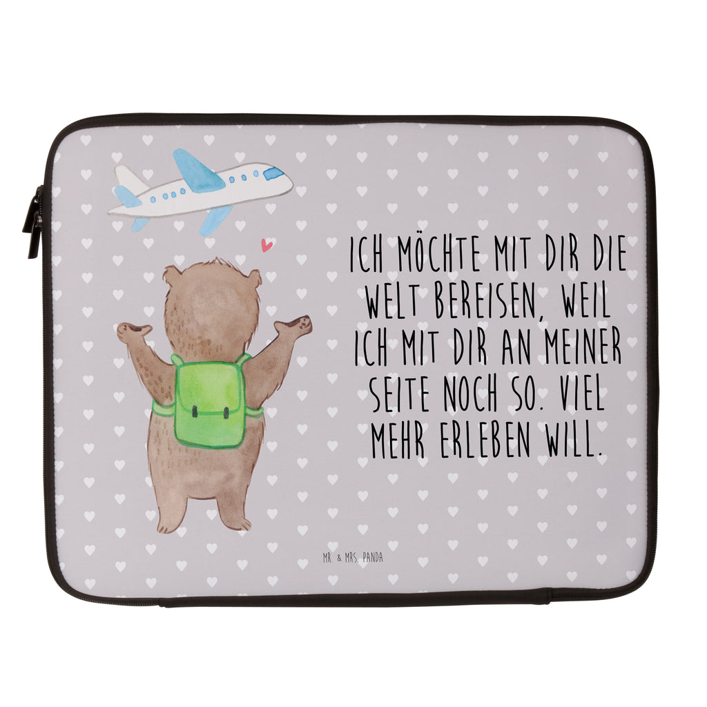 20 x 28 Notebook Tasche  Bär Flugzeug Notebook Tasche, Laptop, Computertasche, Tasche, Liebe, Partner, Freund, Freundin, Ehemann, Ehefrau, Heiraten, Verlobung, Heiratsantrag, Liebesgeschenk, Jahrestag, Hocheitstag, Valentinstag, Geschenk für Frauen, Hochzeitstag, Mitbringsel, Geschenk für Freundin, Geschenk für Partner, Liebesbeweis, für Männer, für Ehemann