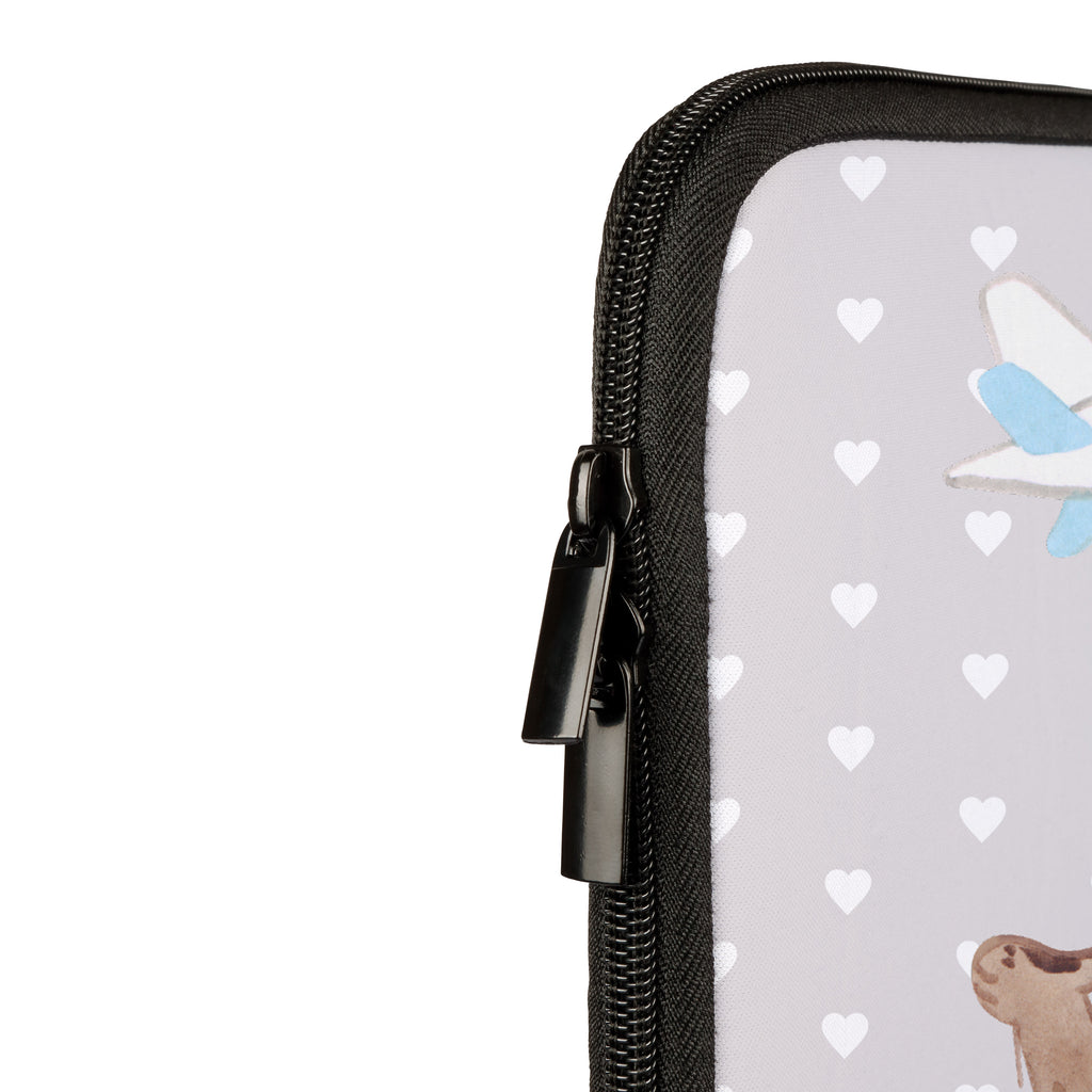 20 x 28 Notebook Tasche  Bär Flugzeug Notebook Tasche, Laptop, Computertasche, Tasche, Liebe, Partner, Freund, Freundin, Ehemann, Ehefrau, Heiraten, Verlobung, Heiratsantrag, Liebesgeschenk, Jahrestag, Hocheitstag, Valentinstag, Geschenk für Frauen, Hochzeitstag, Mitbringsel, Geschenk für Freundin, Geschenk für Partner, Liebesbeweis, für Männer, für Ehemann