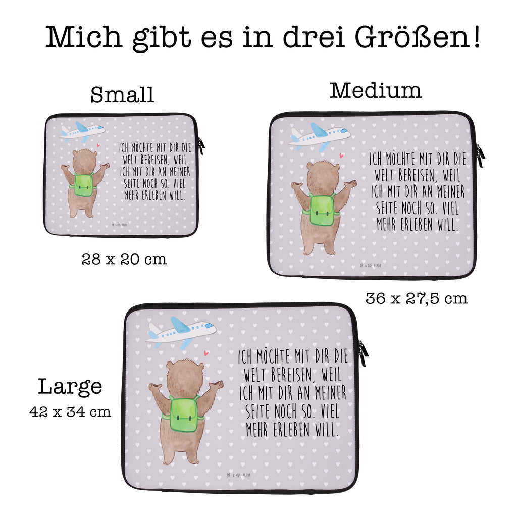 20 x 28 Notebook Tasche  Bär Flugzeug Notebook Tasche, Laptop, Computertasche, Tasche, Liebe, Partner, Freund, Freundin, Ehemann, Ehefrau, Heiraten, Verlobung, Heiratsantrag, Liebesgeschenk, Jahrestag, Hocheitstag, Valentinstag, Geschenk für Frauen, Hochzeitstag, Mitbringsel, Geschenk für Freundin, Geschenk für Partner, Liebesbeweis, für Männer, für Ehemann