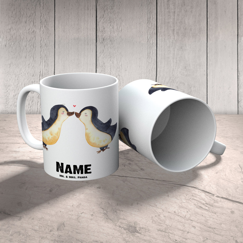 Personalisierte Tasse Pinguine Kuss Personalisierte Tasse, Namenstasse, Wunschname, Personalisiert, Tasse, Namen, Drucken, Tasse mit Namen, Liebe, Partner, Freund, Freundin, Ehemann, Ehefrau, Heiraten, Verlobung, Heiratsantrag, Liebesgeschenk, Jahrestag, Hocheitstag, Valentinstag, Geschenk für Frauen, Hochzeitstag, Mitbringsel, Geschenk für Freundin, Geschenk für Partner, Liebesbeweis, für Männer, für Ehemann