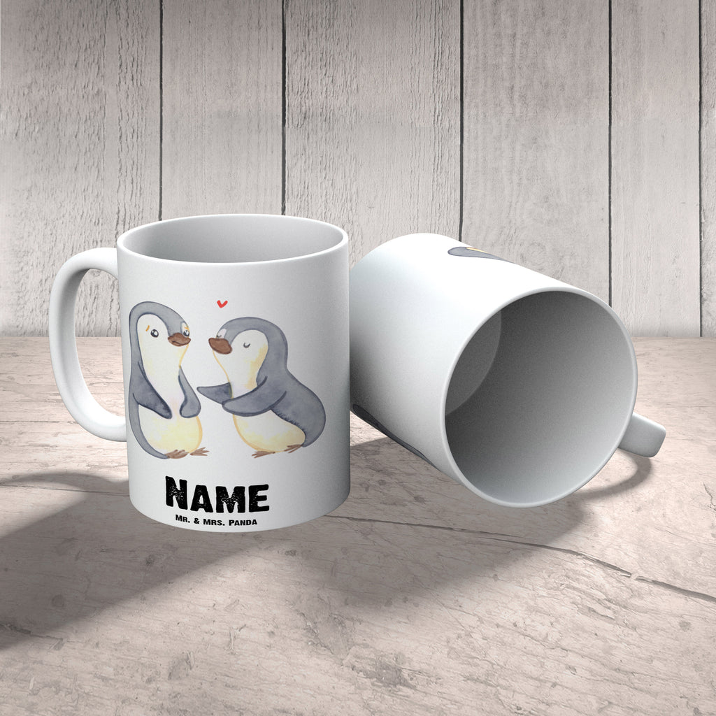 Personalisierte Tasse Pinguine trösten Personalisierte Tasse, Namenstasse, Wunschname, Personalisiert, Tasse, Namen, Drucken, Tasse mit Namen, Liebe, Partner, Freund, Freundin, Ehemann, Ehefrau, Heiraten, Verlobung, Heiratsantrag, Liebesgeschenk, Jahrestag, Hocheitstag, Valentinstag, Geschenk für Frauen, Hochzeitstag, Mitbringsel, Geschenk für Freundin, Geschenk für Partner, Liebesbeweis, für Männer, für Ehemann