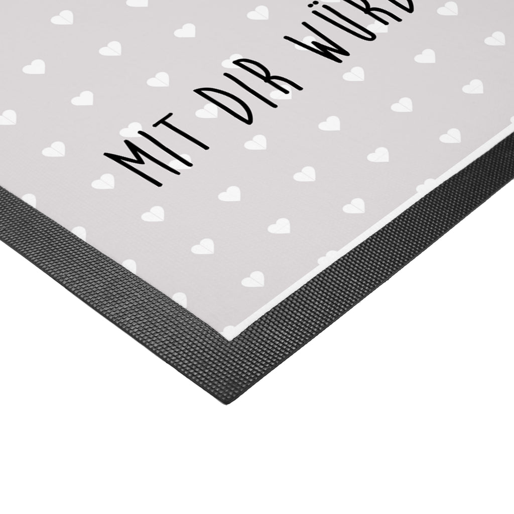 Fußmatte Pinguin Pommes Türvorleger, Schmutzmatte, Fußabtreter, Matte, Schmutzfänger, Fußabstreifer, Schmutzfangmatte, Türmatte, Motivfußmatte, Haustürmatte, Vorleger, Liebe, Partner, Freund, Freundin, Ehemann, Ehefrau, Heiraten, Verlobung, Heiratsantrag, Liebesgeschenk, Jahrestag, Hocheitstag, Valentinstag, Geschenk für Frauen, Hochzeitstag, Mitbringsel, Geschenk für Freundin, Geschenk für Partner, Liebesbeweis, für Männer, für Ehemann