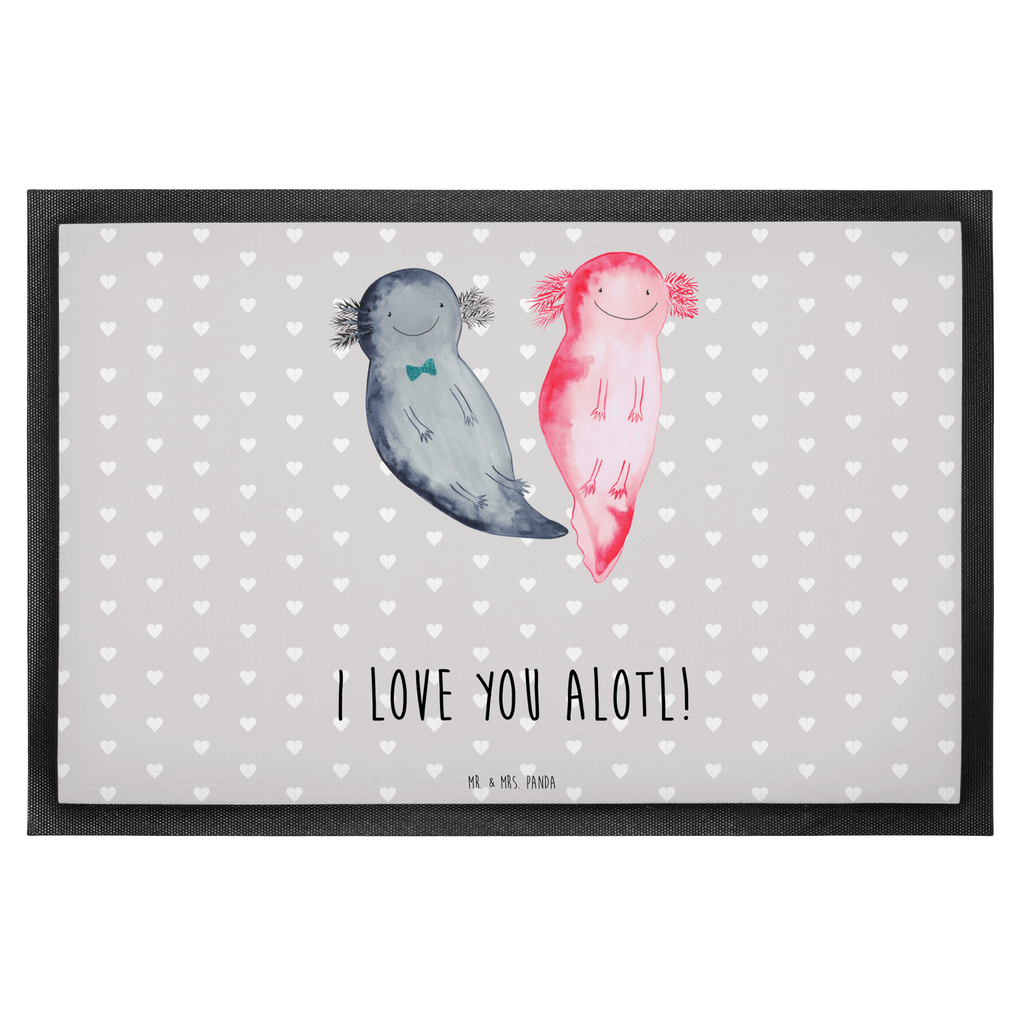 Fußmatte Axolotl Liebe