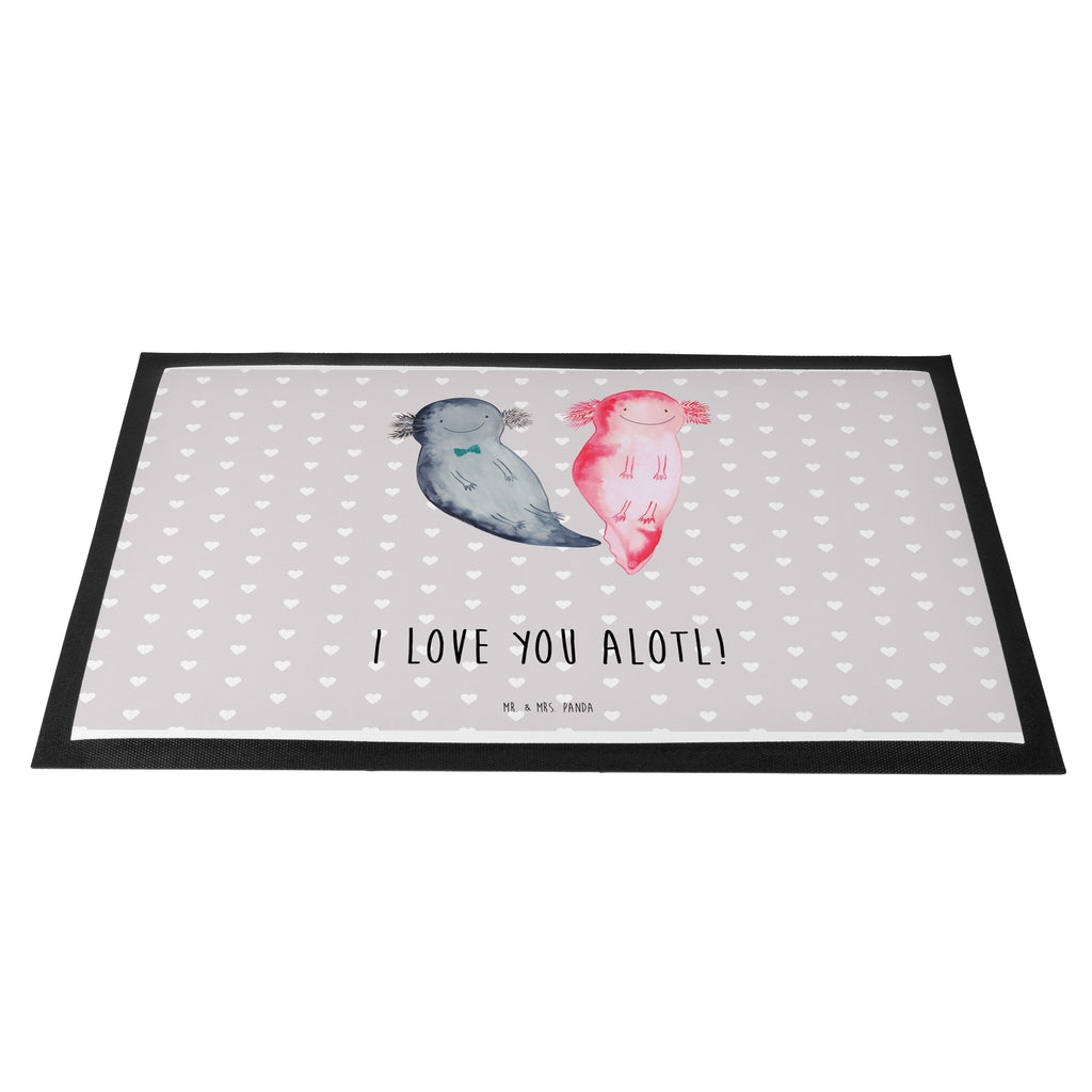 Fußmatte Axolotl Liebe