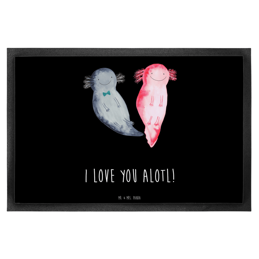 Fußmatte Axolotl Liebe