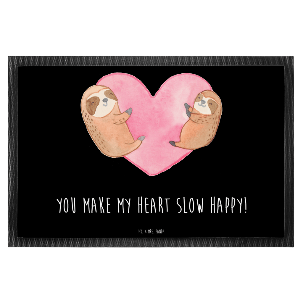 Fußmatte Faultiere Herz Valentinstag, Geschenk für Frauen, Liebesgeschenk, Jahrestag, Hochzeitstag, Mitbringsel, Geschenk für Freundin, Geschenk für Partner, Freund, Liebesbeweis, für Männer, für Ehemann Türvorleger, Schmutzmatte, Fußabtreter, Matte, Schmutzfänger, Fußabstreifer, Schmutzfangmatte, Türmatte, Motivfußmatte,  Haustürmatte, Vorleger  Liebe,  Partner, Freund, Freundin, Ehemann, Ehefrau, Heiraten, Verlobung, Heiratsantrag, Liebesgeschenk, Jahrestag, Hocheitstag