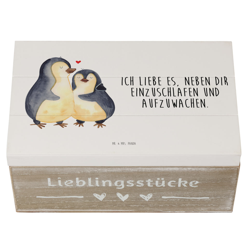 Holzkiste Pinguine Einschlafen Holzkiste, Kiste, Schatzkiste, Truhe, Schatulle, XXL, Erinnerungsbox, Erinnerungskiste, Dekokiste, Aufbewahrungsbox, Liebe, Partner, Freund, Freundin, Ehemann, Ehefrau, Heiraten, Verlobung, Heiratsantrag, Liebesgeschenk, Jahrestag, Hocheitstag, Valentinstag, Geschenk für Frauen, Hochzeitstag, Mitbringsel, Geschenk für Freundin, Geschenk für Partner, Liebesbeweis, für Männer, für Ehemann