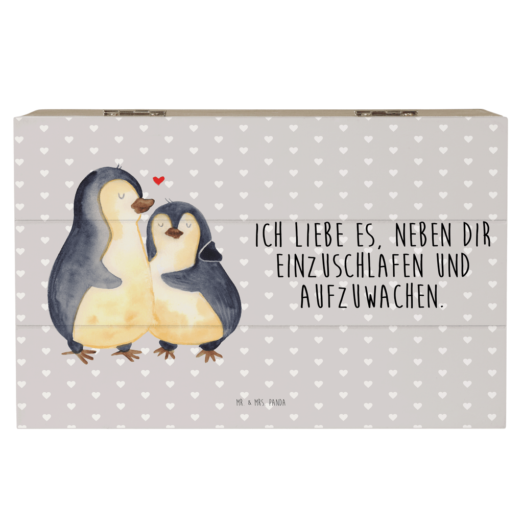 Holzkiste Pinguine Einschlafen Holzkiste, Kiste, Schatzkiste, Truhe, Schatulle, XXL, Erinnerungsbox, Erinnerungskiste, Dekokiste, Aufbewahrungsbox, Liebe, Partner, Freund, Freundin, Ehemann, Ehefrau, Heiraten, Verlobung, Heiratsantrag, Liebesgeschenk, Jahrestag, Hocheitstag, Valentinstag, Geschenk für Frauen, Hochzeitstag, Mitbringsel, Geschenk für Freundin, Geschenk für Partner, Liebesbeweis, für Männer, für Ehemann