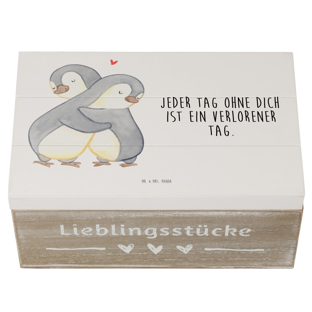 Holzkiste Pinguine Kuscheln Valentinstag, Geschenk für Frauen, Liebesgeschenk, Jahrestag, Hochzeitstag, Mitbringsel, Geschenk für Freundin, Geschenk für Partner, Freund, Liebesbeweis, für Männer, für Ehemann Holzkiste, Kiste, Schatzkiste, Truhe, Schatulle, XXL,  Erinnerungsbox, Erinnerungskiste, Dekokiste, Aufbewahrungsbox  Liebe,  Partner, Freund, Freundin, Ehemann, Ehefrau, Heiraten, Verlobung, Heiratsantrag, Liebesgeschenk, Jahrestag, Hocheitstag