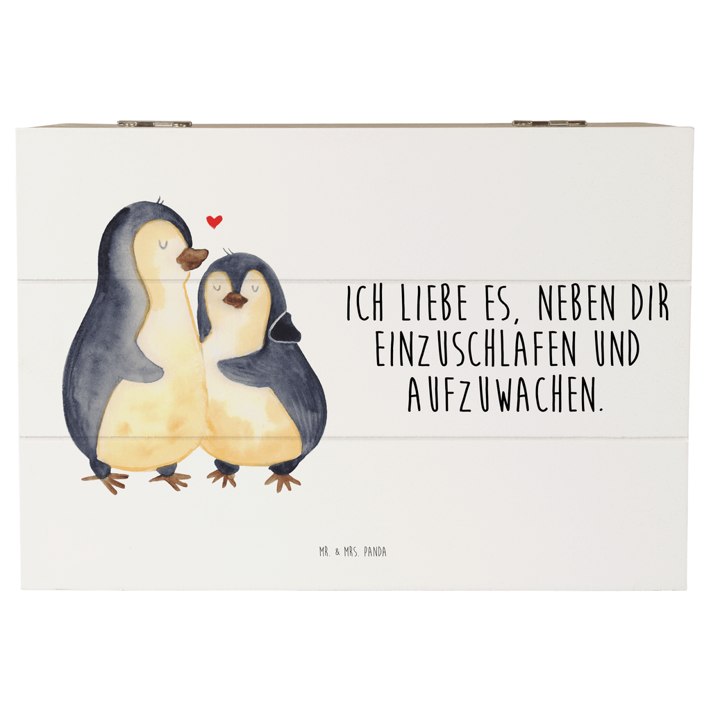 Holzkiste Pinguine Einschlafen Holzkiste, Kiste, Schatzkiste, Truhe, Schatulle, XXL, Erinnerungsbox, Erinnerungskiste, Dekokiste, Aufbewahrungsbox, Liebe, Partner, Freund, Freundin, Ehemann, Ehefrau, Heiraten, Verlobung, Heiratsantrag, Liebesgeschenk, Jahrestag, Hocheitstag, Valentinstag, Geschenk für Frauen, Hochzeitstag, Mitbringsel, Geschenk für Freundin, Geschenk für Partner, Liebesbeweis, für Männer, für Ehemann