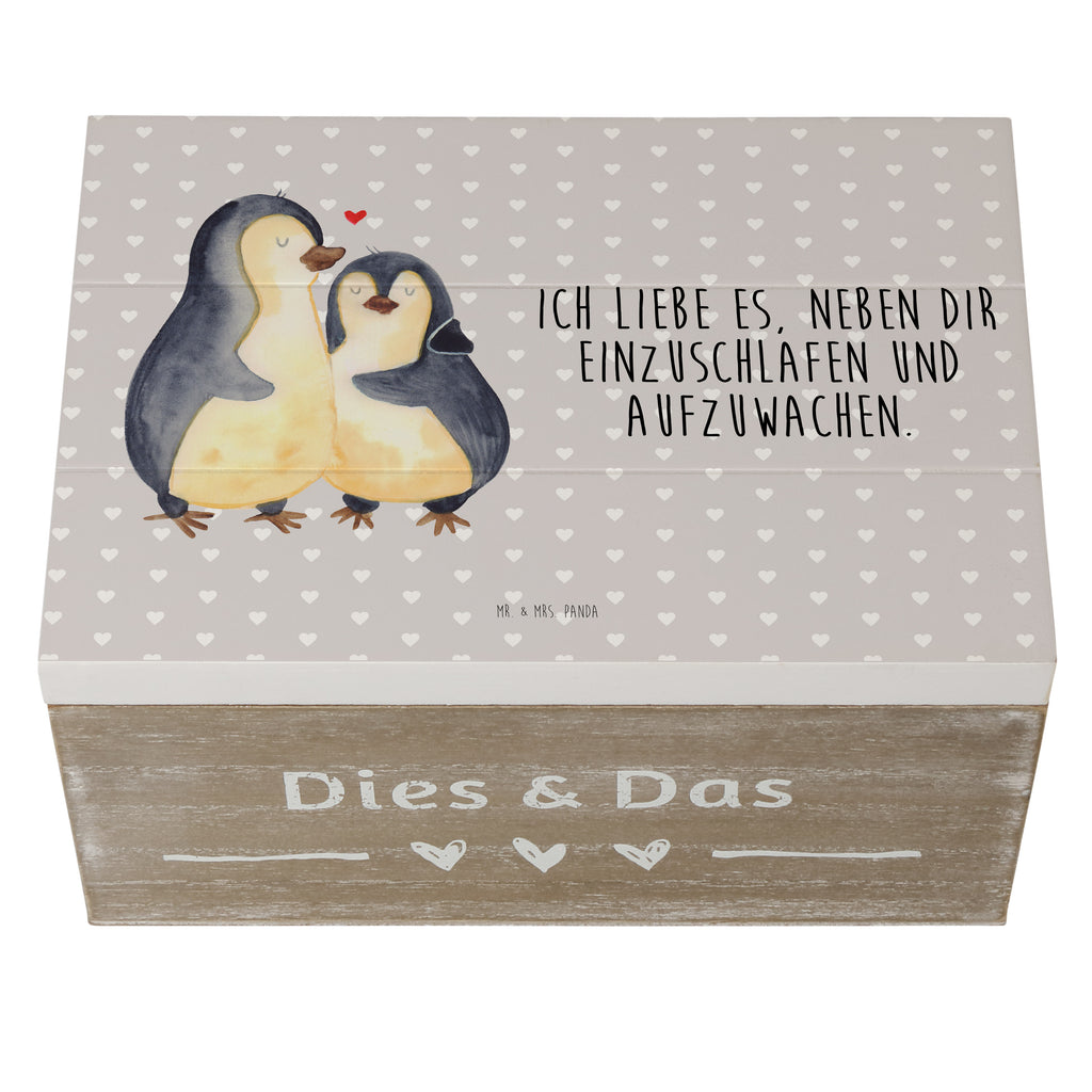 Holzkiste Pinguine Einschlafen Holzkiste, Kiste, Schatzkiste, Truhe, Schatulle, XXL, Erinnerungsbox, Erinnerungskiste, Dekokiste, Aufbewahrungsbox, Liebe, Partner, Freund, Freundin, Ehemann, Ehefrau, Heiraten, Verlobung, Heiratsantrag, Liebesgeschenk, Jahrestag, Hocheitstag, Valentinstag, Geschenk für Frauen, Hochzeitstag, Mitbringsel, Geschenk für Freundin, Geschenk für Partner, Liebesbeweis, für Männer, für Ehemann