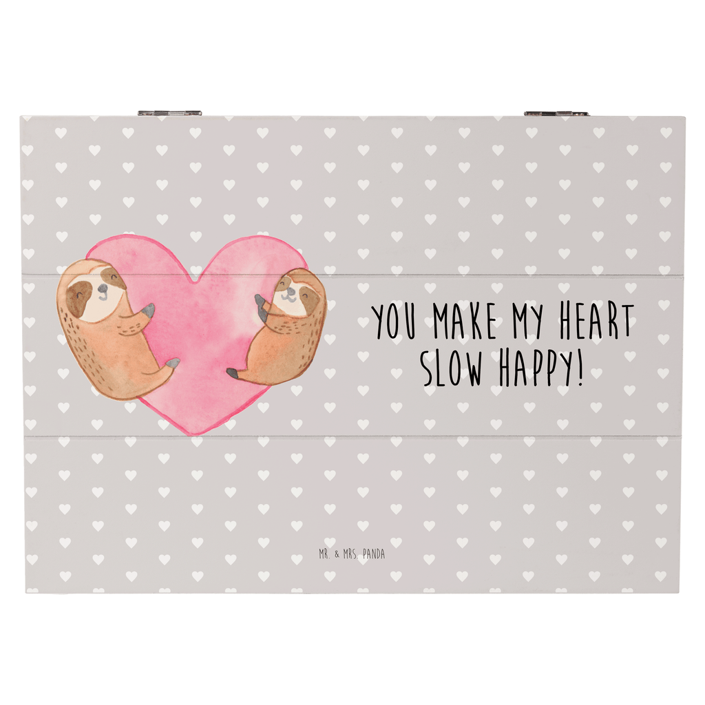 Holzkiste Faultiere Herz Holzkiste, Kiste, Schatzkiste, Truhe, Schatulle, XXL, Erinnerungsbox, Erinnerungskiste, Dekokiste, Aufbewahrungsbox, Liebe, Partner, Freund, Freundin, Ehemann, Ehefrau, Heiraten, Verlobung, Heiratsantrag, Liebesgeschenk, Jahrestag, Hocheitstag, Valentinstag, Geschenk für Frauen, Hochzeitstag, Mitbringsel, Geschenk für Freundin, Geschenk für Partner, Liebesbeweis, für Männer, für Ehemann