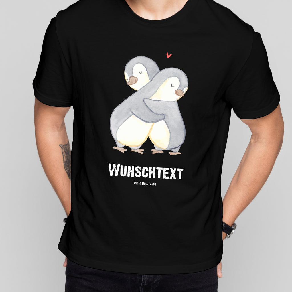 Größe XL Personalisiertes T-Shirt Pinguine Kuscheln T-Shirt Personalisiert, T-Shirt mit Namen, T-Shirt mit Aufruck, Männer, Frauen, Liebe, Partner, Freund, Freundin, Ehemann, Ehefrau, Heiraten, Verlobung, Heiratsantrag, Liebesgeschenk, Jahrestag, Hocheitstag, Valentinstag, Geschenk für Frauen, Hochzeitstag, Mitbringsel, Geschenk für Freundin, Geschenk für Partner, Liebesbeweis, für Männer, für Ehemann