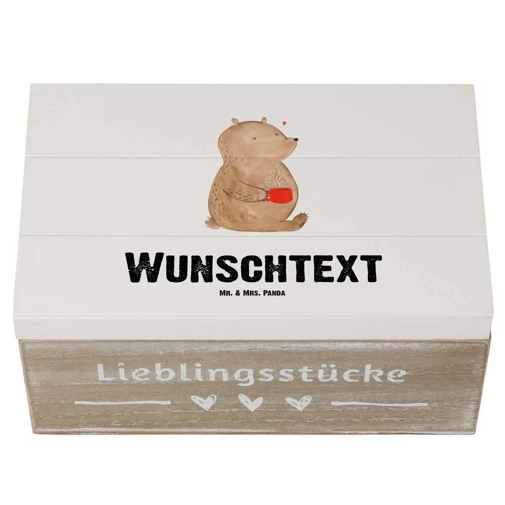 Personalisierte Holzkiste Bär Morgenkaffee Holzkiste mit Namen, Kiste mit Namen, Schatzkiste mit Namen, Truhe mit Namen, Schatulle mit Namen, Erinnerungsbox mit Namen, Erinnerungskiste, mit Namen, Dekokiste mit Namen, Aufbewahrungsbox mit Namen, Holzkiste Personalisiert, Kiste Personalisiert, Schatzkiste Personalisiert, Truhe Personalisiert, Schatulle Personalisiert, Erinnerungsbox Personalisiert, Erinnerungskiste Personalisiert, Dekokiste Personalisiert, Aufbewahrungsbox Personalisiert, Liebe, Partner, Freund, Freundin, Ehemann, Ehefrau, Heiraten, Verlobung, Heiratsantrag, Liebesgeschenk, Jahrestag, Hocheitstag, Valentinstag, Geschenk für Frauen, Hochzeitstag, Mitbringsel, Geschenk für Freundin, Geschenk für Partner, Liebesbeweis, für Männer, für Ehemann
