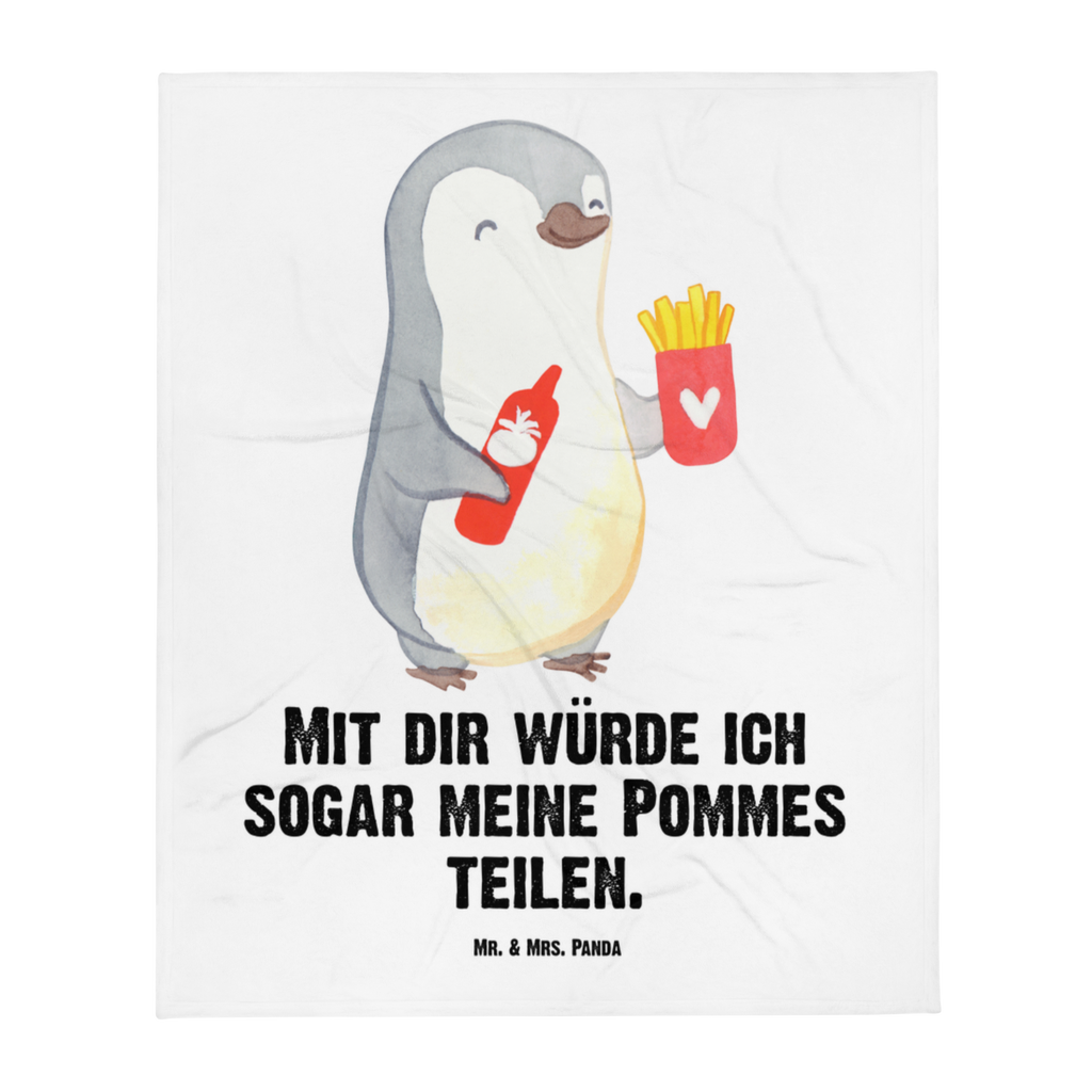 Kuscheldecke Pinguin Pommes