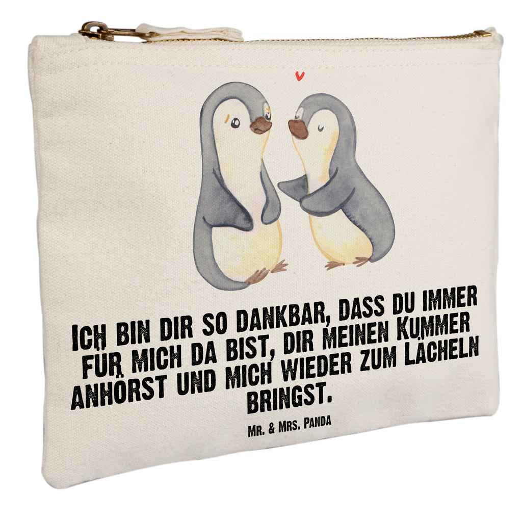 Schminktasche Pinguine trösten Valentinstag, Geschenk für Frauen, Liebesgeschenk, Jahrestag, Hochzeitstag, Mitbringsel, Geschenk für Freundin, Geschenk für Partner, Freund, Liebesbeweis, für Männer, für Ehemann Schminktasche, Kosmetiktasche, Kosmetikbeutel, Stiftemäppchen, Etui, Federmappe, Makeup, XXL, Schminketui, Kosmetiketui, Schlamperetui  Liebe,  Partner, Freund, Freundin, Ehemann, Ehefrau, Heiraten, Verlobung, Heiratsantrag, Liebesgeschenk, Jahrestag, Hocheitstag