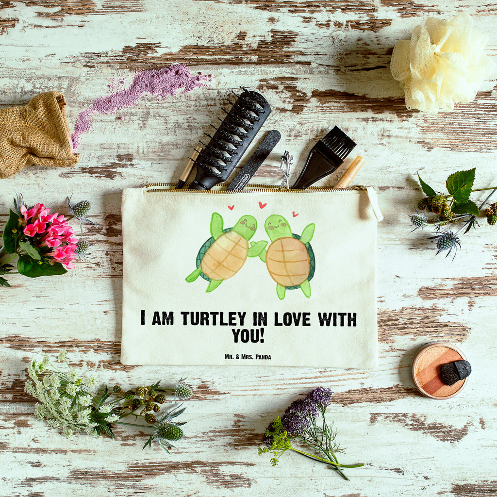 Schminktasche Schildkröten Paar Valentinstag, Geschenk für Frauen, Liebesgeschenk, Jahrestag, Hochzeitstag, Mitbringsel, Geschenk für Freundin, Geschenk für Partner, Freund, Liebesbeweis, für Männer, für Ehemann Schminktasche, Kosmetiktasche, Kosmetikbeutel, Stiftemäppchen, Etui, Federmappe, Makeup, XXL, Schminketui, Kosmetiketui, Schlamperetui  Liebe,  Partner, Freund, Freundin, Ehemann, Ehefrau, Heiraten, Verlobung, Heiratsantrag, Liebesgeschenk, Jahrestag, Hocheitstag