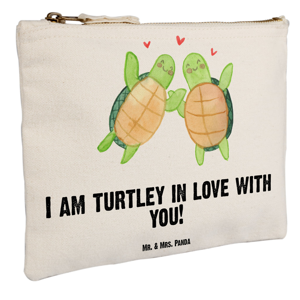 Schminktasche Schildkröten Paar Valentinstag, Geschenk für Frauen, Liebesgeschenk, Jahrestag, Hochzeitstag, Mitbringsel, Geschenk für Freundin, Geschenk für Partner, Freund, Liebesbeweis, für Männer, für Ehemann Schminktasche, Kosmetiktasche, Kosmetikbeutel, Stiftemäppchen, Etui, Federmappe, Makeup, XXL, Schminketui, Kosmetiketui, Schlamperetui  Liebe,  Partner, Freund, Freundin, Ehemann, Ehefrau, Heiraten, Verlobung, Heiratsantrag, Liebesgeschenk, Jahrestag, Hocheitstag