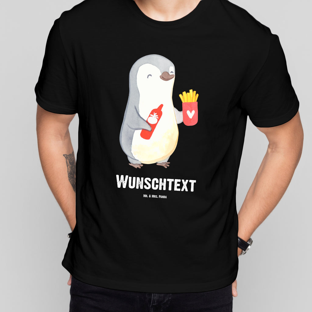 Größe M Personalisiertes T-Shirt Pinguin Pommes T-Shirt Personalisiert, T-Shirt mit Namen, T-Shirt mit Aufruck, Männer, Frauen, Liebe, Partner, Freund, Freundin, Ehemann, Ehefrau, Heiraten, Verlobung, Heiratsantrag, Liebesgeschenk, Jahrestag, Hocheitstag, Valentinstag, Geschenk für Frauen, Hochzeitstag, Mitbringsel, Geschenk für Freundin, Geschenk für Partner, Liebesbeweis, für Männer, für Ehemann