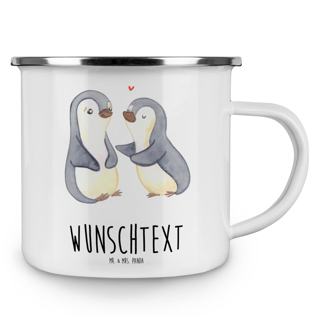 Personalisierte Emaille Tasse Pinguine trösten Emaille Tasse personalisiert, Emaille Tasse mit Namen, Campingtasse personalisiert, Namenstasse, Campingtasse bedrucken, Campinggeschirr personalsisert, Liebe, Partner, Freund, Freundin, Ehemann, Ehefrau, Heiraten, Verlobung, Heiratsantrag, Liebesgeschenk, Jahrestag, Hocheitstag, Valentinstag, Geschenk für Frauen, Hochzeitstag, Mitbringsel, Geschenk für Freundin, Geschenk für Partner, Liebesbeweis, für Männer, für Ehemann