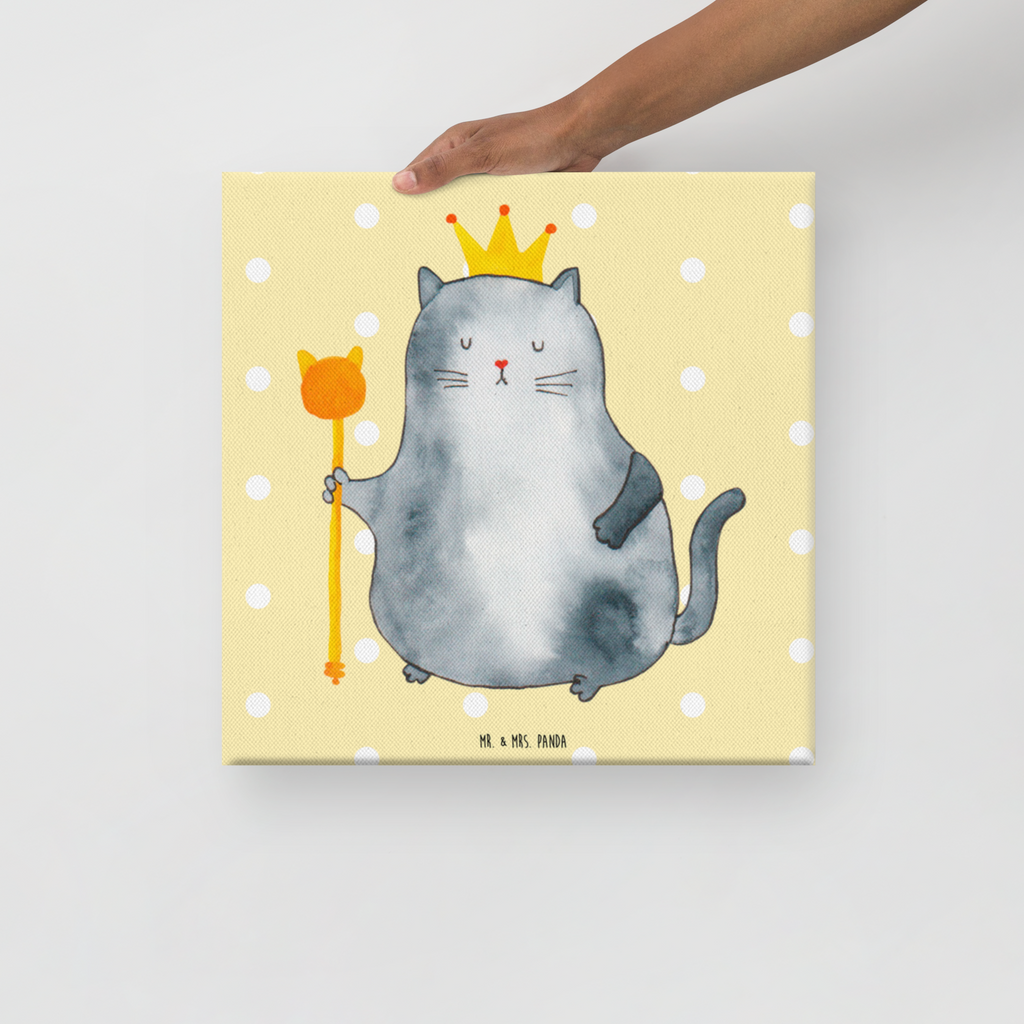 Leinwand Bild Katzen Koenig Leinwand, Bild, Kunstdruck, Wanddeko, Dekoration, Katze, Katzenmotiv, Katzenfan, Katzendeko, Katzenfreund, Katzenliebhaber, Katzenprodukte, Katzenartikel, Katzenaccessoires, Katzensouvenirs, Katzenliebhaberprodukte, Katzenmotive, Katzen, Kater, Mietze, Cat, Cats, Katzenhalter, Katzenbesitzerin, Haustier, König, Königin, Queen, Familie, Mietzhaus, Wohnung, erste eigenen Wohnung, Umzug, Einzug