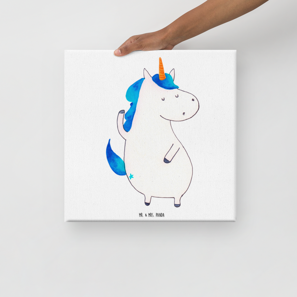 Leinwand Bild Einhorn Mann Leinwand, Bild, Kunstdruck, Wanddeko, Dekoration, Einhorn, Einhörner, Einhorn Deko, Pegasus, Unicorn, cool, Mann, Freundin, Familie, bester Freund, BFF, Party, hübsch, beste