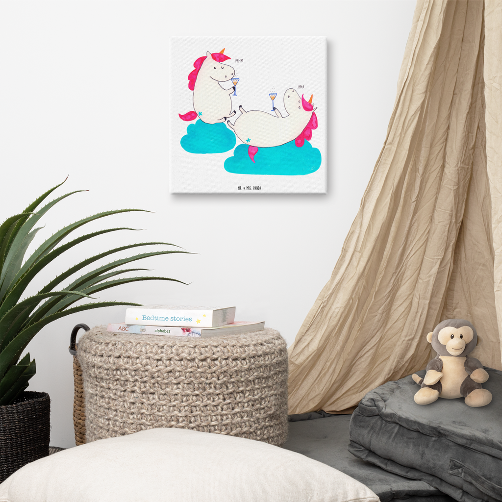 Leinwand Bild Einhörner Sekt Einhorn, Einhörner, Unicorn, Freundinnen, Freundin, BFF, Sekt, Mädelsabend, Spaß, Party, Korken, Anstoßen, Beste Leinwand, Bild, Kunstdruck, Wanddeko, Dekoration  Einhorn, Einhörner, Einhorn Deko, Pegasus, Unicorn