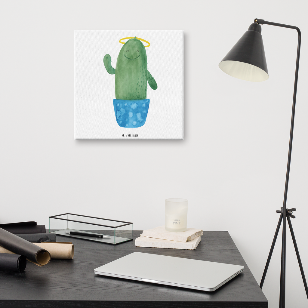 Leinwand Bild Kaktus Heilig Leinwand, Bild, Kunstdruck, Wanddeko, Dekoration, Kaktus, Kakteen, frech, lustig, Kind, Eltern, Familie, Bruder, Schwester, Schwestern, Freundin, Heiligenschein