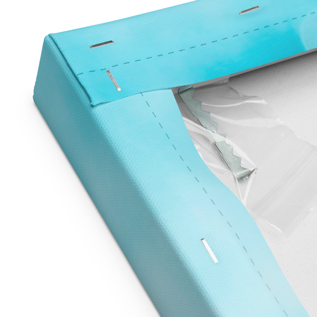 Leinwand Bild Hummer mit Weizen