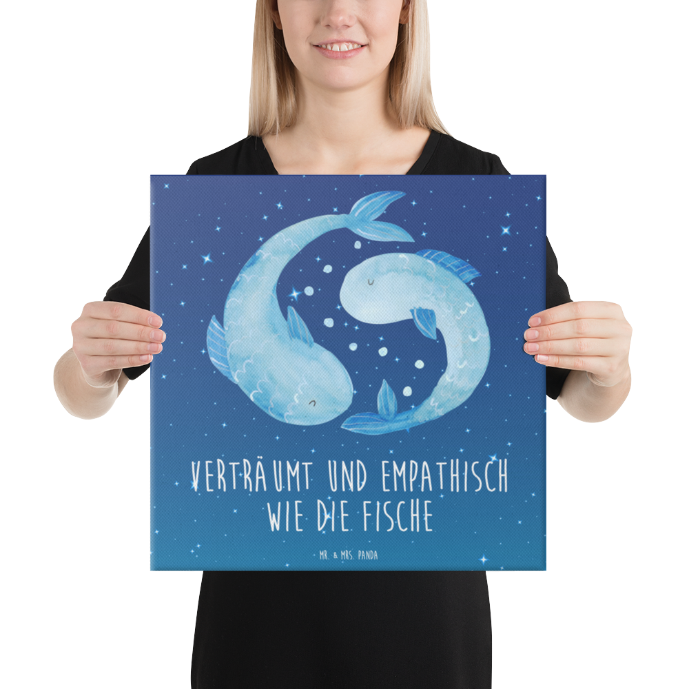 Leinwand Bild Sternzeichen Fische Leinwand, Bild, Kunstdruck, Wanddeko, Dekoration, Tierkreiszeichen, Sternzeichen, Horoskop, Astrologie, Aszendent, Fisch, Fische Geschenk, Fische Sternzeichen, Fische Sternbild, Geschenk Februar, Geschenk März, Geburtstag Februar, Geburtstag März