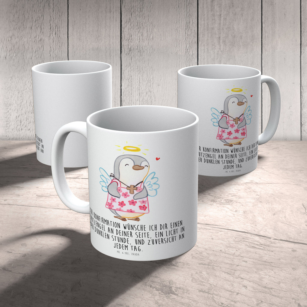Tasse Pinguin Konfirmation Konfirmation, Konfirmation Geschenk, Schutzengel, Zuversicht, Vertrauen Becher, Kaffeetasse, Kaffeebecher, Tee, Frühstück, Büro  Konfirmation, Kommunion, Jugendweihe, Konfirmation Geschenk