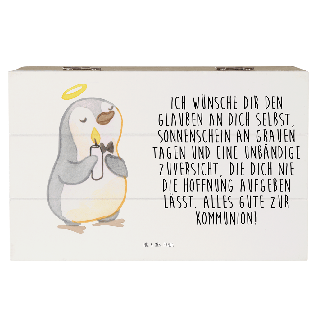Holzkiste Pinguin Kommunion Kommunion, Kommunion Geschenk, Kommunion Dankeschön, Glauben, Sonnenschein Holzkiste, Kiste, Schatzkiste, Truhe, Schatulle, XXL,  Erinnerungsbox, Erinnerungskiste, Dekokiste, Aufbewahrungsbox  Konfirmation, Kommunion, Jugendweihe, Konfirmation Geschenk