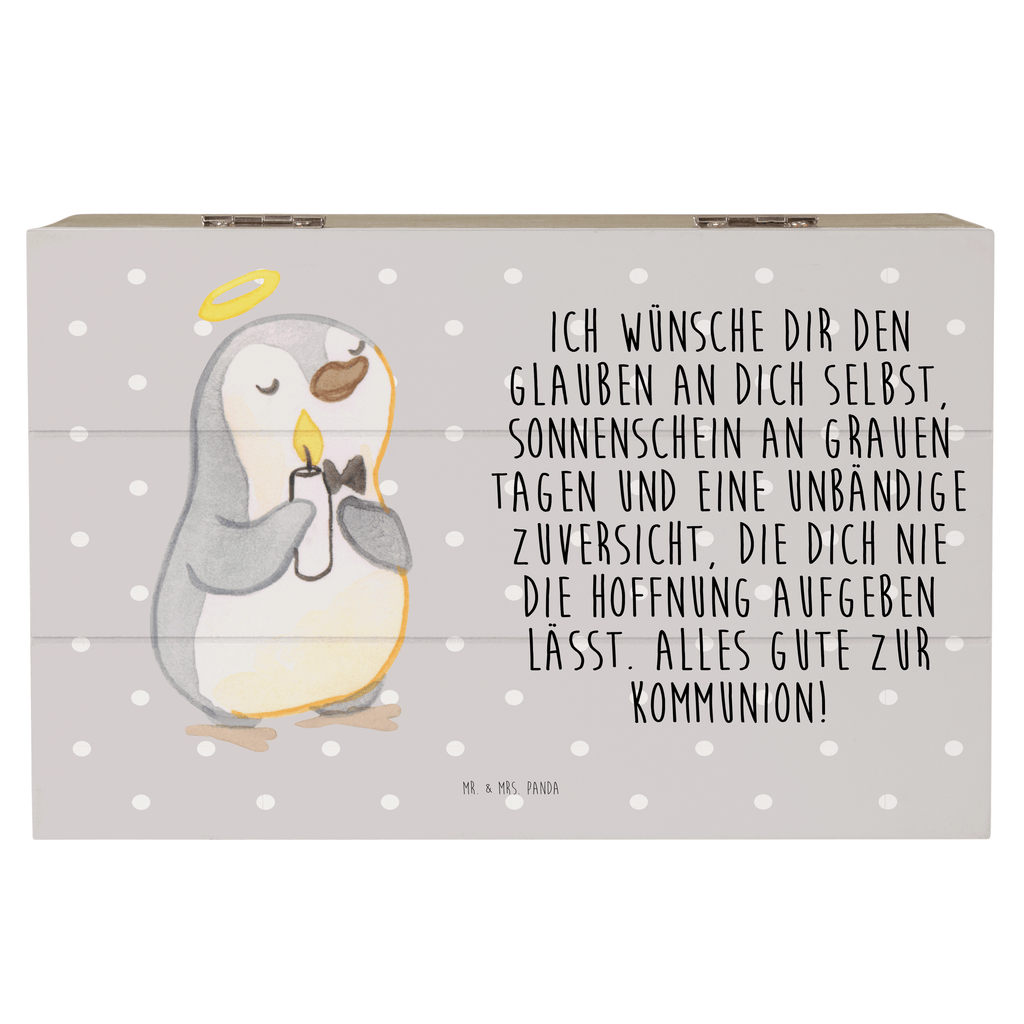 Holzkiste Pinguin Kommunion Kommunion, Kommunion Geschenk, Kommunion Dankeschön, Glauben, Sonnenschein Holzkiste, Kiste, Schatzkiste, Truhe, Schatulle, XXL,  Erinnerungsbox, Erinnerungskiste, Dekokiste, Aufbewahrungsbox  Konfirmation, Kommunion, Jugendweihe, Konfirmation Geschenk