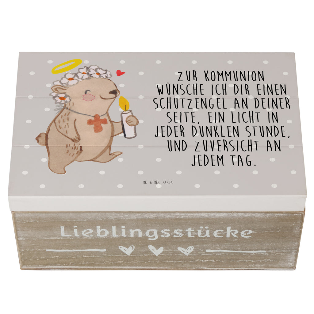 Holzkiste Bär Kommunion Mädchen Kommunion, Kommunion Geschenk, Kommunion Dankeschön, Glauben, Liebe, Gott, Gläubig Holzkiste, Kiste, Schatzkiste, Truhe, Schatulle, XXL,  Erinnerungsbox, Erinnerungskiste, Dekokiste, Aufbewahrungsbox  Konfirmation, Kommunion, Jugendweihe, Konfirmation Geschenk