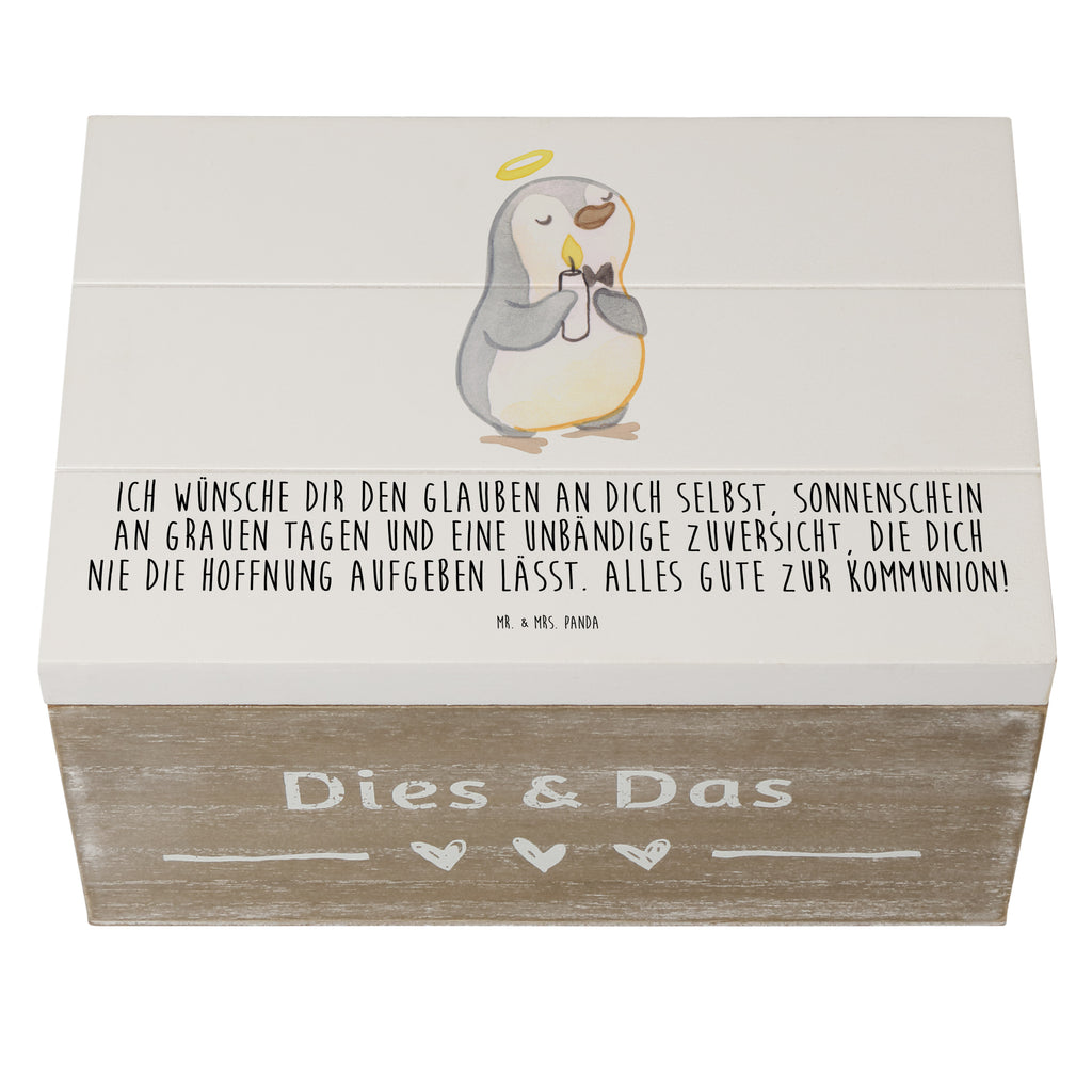 Holzkiste Pinguin Kommunion Kommunion, Kommunion Geschenk, Kommunion Dankeschön, Glauben, Sonnenschein Holzkiste, Kiste, Schatzkiste, Truhe, Schatulle, XXL,  Erinnerungsbox, Erinnerungskiste, Dekokiste, Aufbewahrungsbox  Konfirmation, Kommunion, Jugendweihe, Konfirmation Geschenk