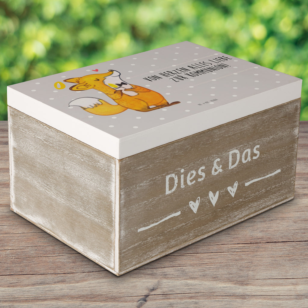 Holzkiste Fuchs Kommunion Kommunion, Kommunion Geschenk, Kommunion Dankeschön, Glauben, Liebe, Gott, Gläubig Holzkiste, Kiste, Schatzkiste, Truhe, Schatulle, XXL,  Erinnerungsbox, Erinnerungskiste, Dekokiste, Aufbewahrungsbox  Konfirmation, Kommunion, Jugendweihe, Konfirmation Geschenk