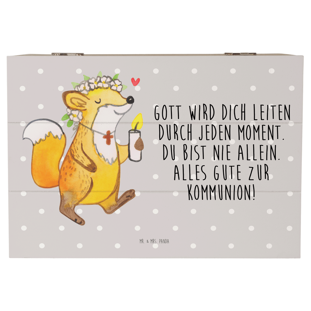 Holzkiste Fuchs Kommunion Mädchen Kommunion, Kommunion Geschenk, Kommunion Dankeschön, Glauben, Liebe, Gott, Gläubig, Mädchen Holzkiste, Kiste, Schatzkiste, Truhe, Schatulle, XXL,  Erinnerungsbox, Erinnerungskiste, Dekokiste, Aufbewahrungsbox  Konfirmation, Kommunion, Jugendweihe, Konfirmation Geschenk