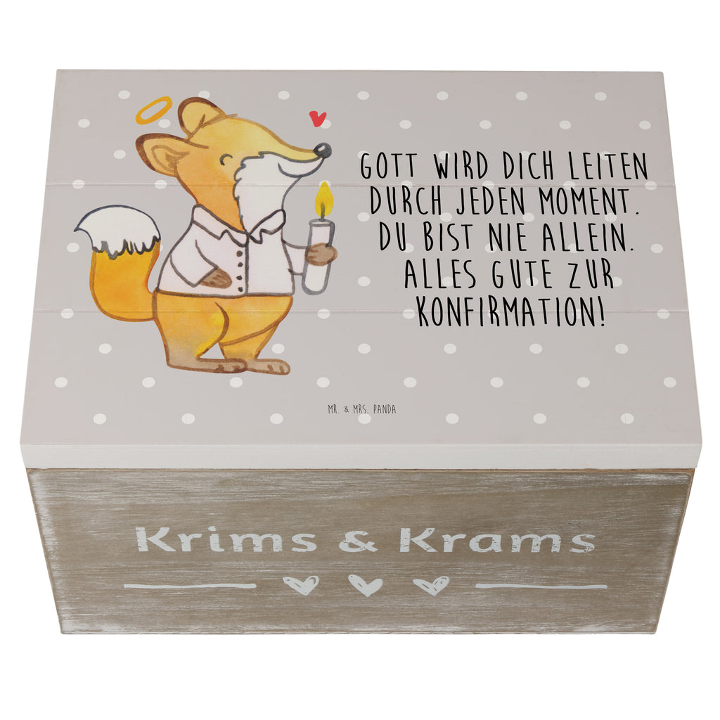 Holzkiste Fuchs Konfirmation Konfirmation, Konfirmation Geschenk, Gott, Gläubig, Alles Gute Holzkiste, Kiste, Schatzkiste, Truhe, Schatulle, XXL,  Erinnerungsbox, Erinnerungskiste, Dekokiste, Aufbewahrungsbox  Konfirmation, Kommunion, Jugendweihe, Konfirmation Geschenk