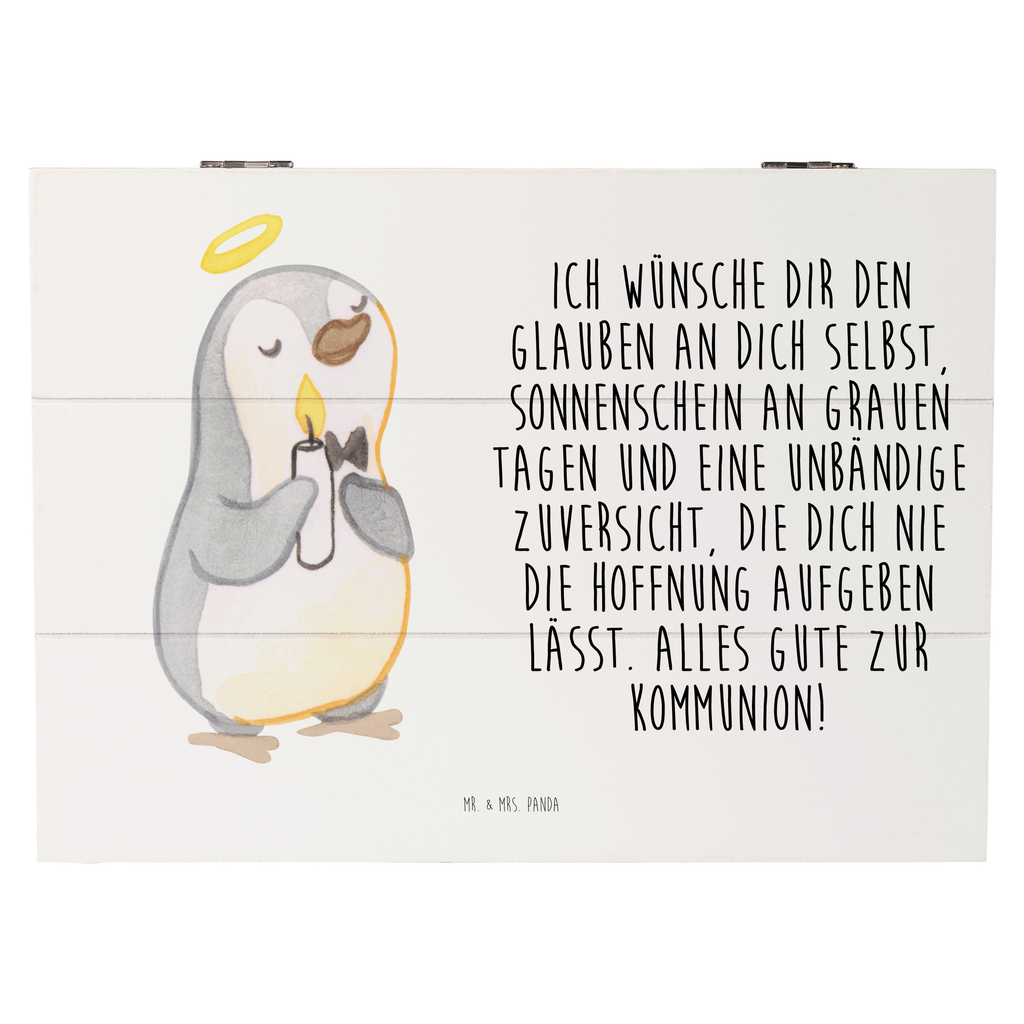Holzkiste Pinguin Kommunion Kommunion, Kommunion Geschenk, Kommunion Dankeschön, Glauben, Sonnenschein Holzkiste, Kiste, Schatzkiste, Truhe, Schatulle, XXL,  Erinnerungsbox, Erinnerungskiste, Dekokiste, Aufbewahrungsbox  Konfirmation, Kommunion, Jugendweihe, Konfirmation Geschenk