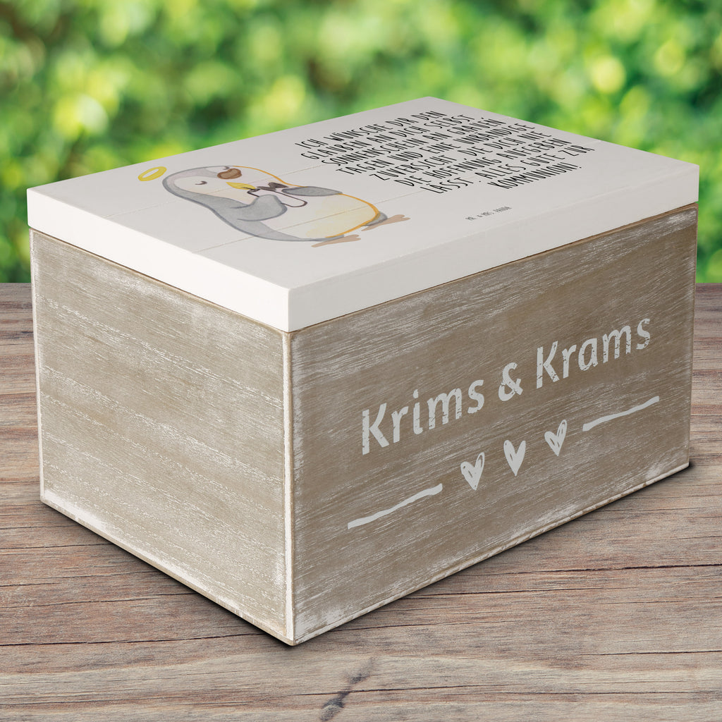 Holzkiste Pinguin Kommunion Kommunion, Kommunion Geschenk, Kommunion Dankeschön, Glauben, Sonnenschein Holzkiste, Kiste, Schatzkiste, Truhe, Schatulle, XXL,  Erinnerungsbox, Erinnerungskiste, Dekokiste, Aufbewahrungsbox  Konfirmation, Kommunion, Jugendweihe, Konfirmation Geschenk