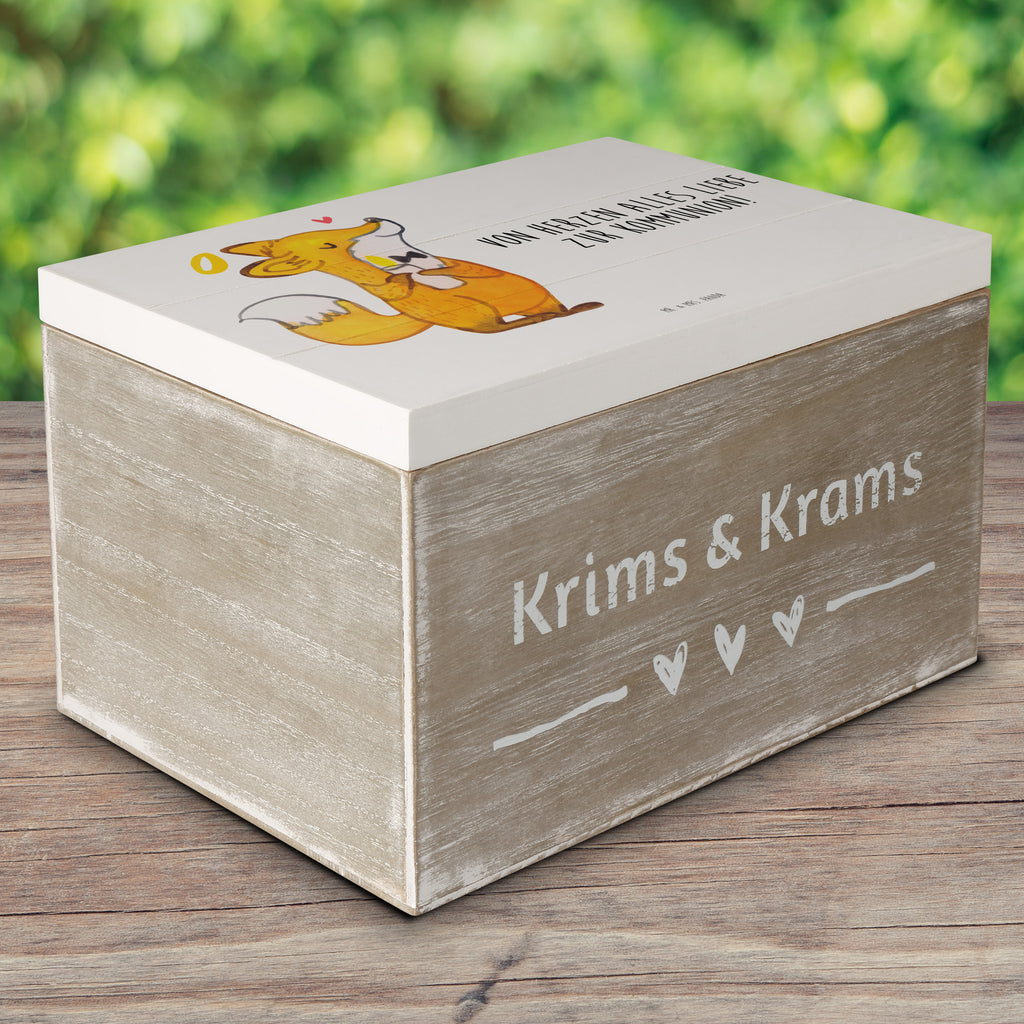 Holzkiste Fuchs Kommunion Kommunion, Kommunion Geschenk, Kommunion Dankeschön, Glauben, Liebe, Gott, Gläubig Holzkiste, Kiste, Schatzkiste, Truhe, Schatulle, XXL,  Erinnerungsbox, Erinnerungskiste, Dekokiste, Aufbewahrungsbox  Konfirmation, Kommunion, Jugendweihe, Konfirmation Geschenk