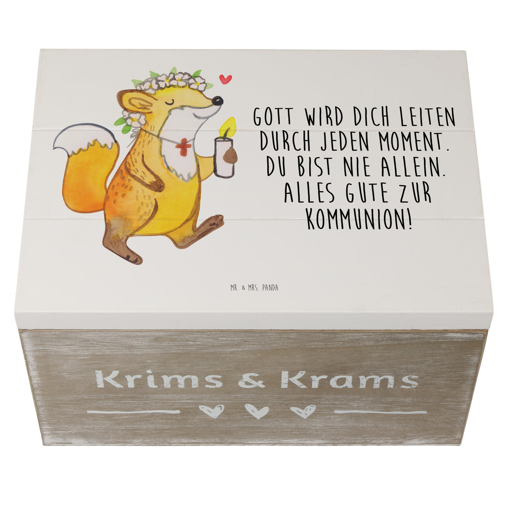Holzkiste Fuchs Kommunion Mädchen Kommunion, Kommunion Geschenk, Kommunion Dankeschön, Glauben, Liebe, Gott, Gläubig, Mädchen Holzkiste, Kiste, Schatzkiste, Truhe, Schatulle, XXL,  Erinnerungsbox, Erinnerungskiste, Dekokiste, Aufbewahrungsbox  Konfirmation, Kommunion, Jugendweihe, Konfirmation Geschenk